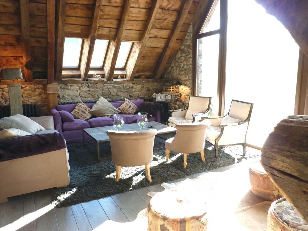 Villa La Borda Del Zarrastiecho à Sallent de Gállego Chambre photo